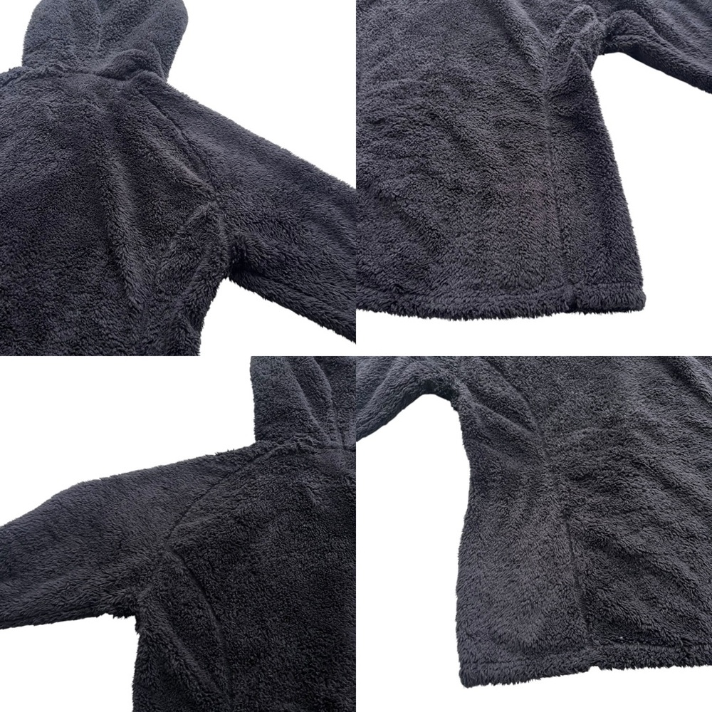 Nike ACG Women’s M Black High Pile Fleece Sherpa Full Zip Hooded Jacket ACGW1194 - Picture 13 of 16
